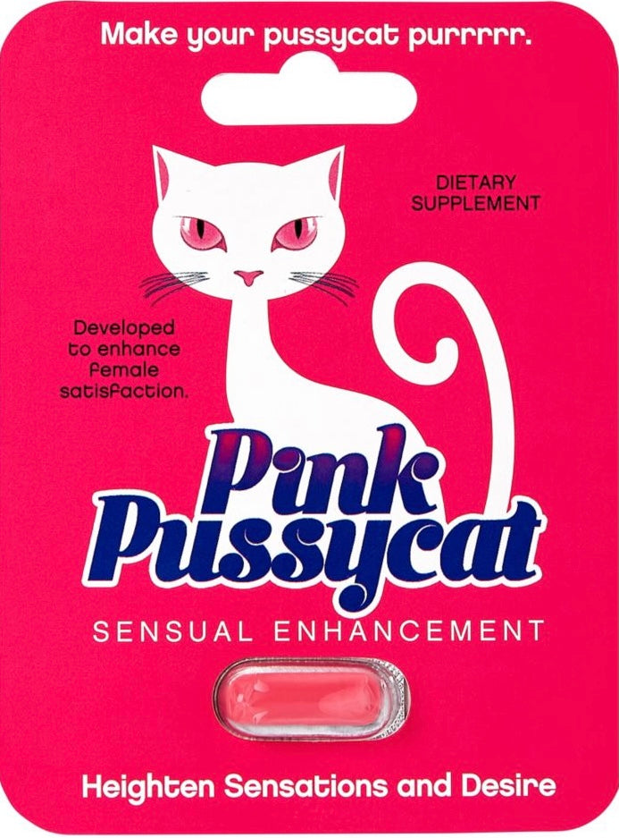 Pink Pussycat Pill - Female Sensual Enhancement Supplement