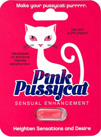 Pink Pussycat Pill - Female Sensual Enhancement Supplement